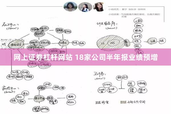 网上证劵杠杆网站 18家公司半年报业绩预增