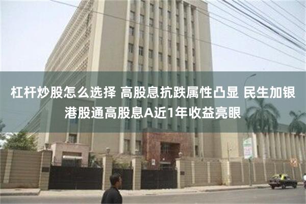 杠杆炒股怎么选择 高股息抗跌属性凸显 民生加银港股通高股息A近1年收益亮眼