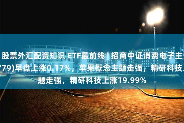 股票外汇配资知识 ETF最前线 | 招商中证消费电子主题ETF(159779)早盘上涨0.17%，苹果概念主题走强，精研科技上涨19.99%